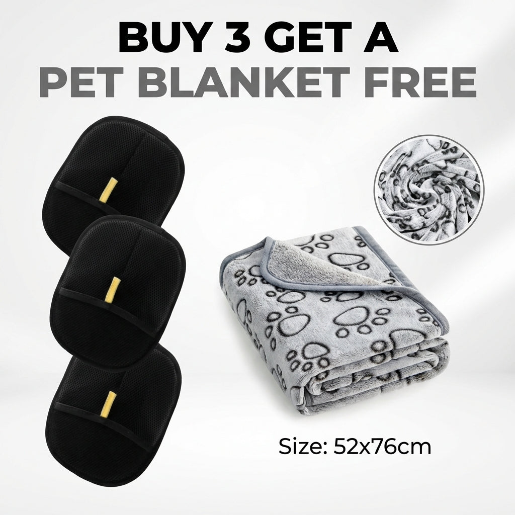 Fur-Free Pet Hair Removal Glove