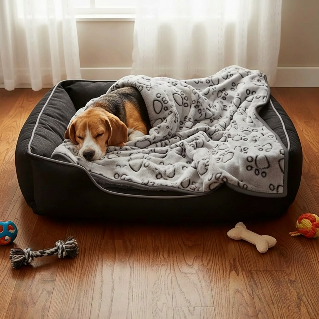 Cozy Pet Blanket for Dogs & Cats