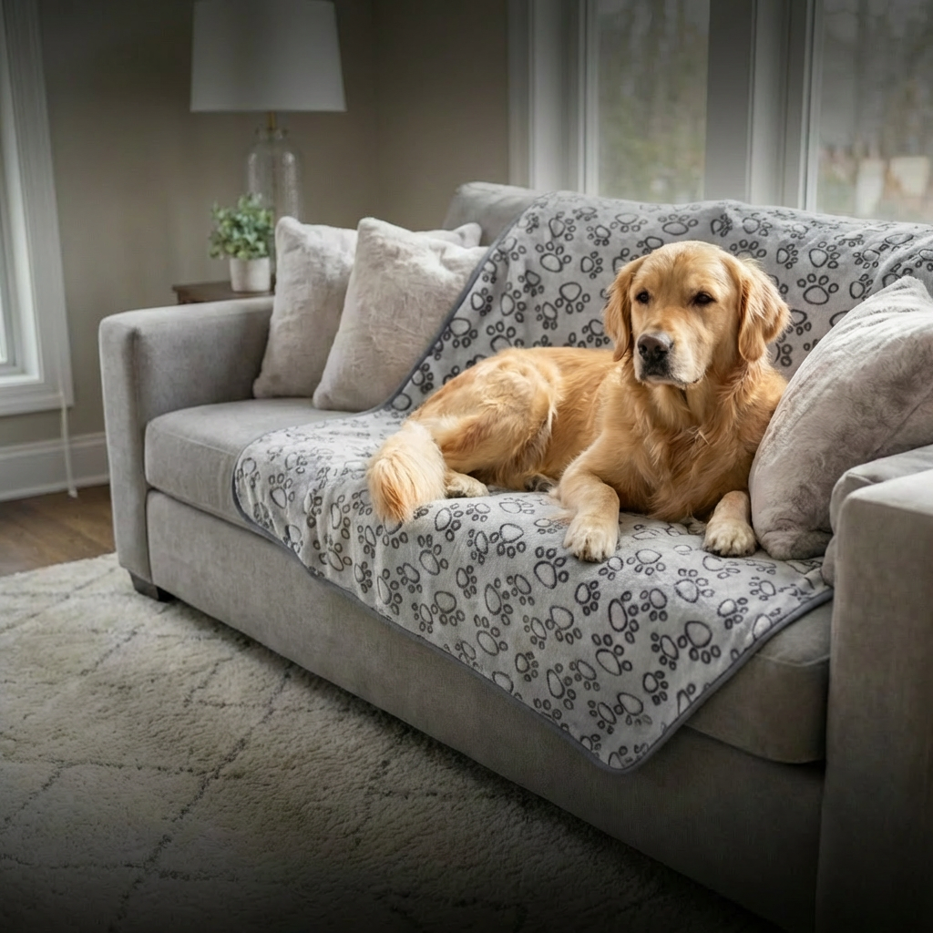 Cozy Pet Blanket for Dogs & Cats