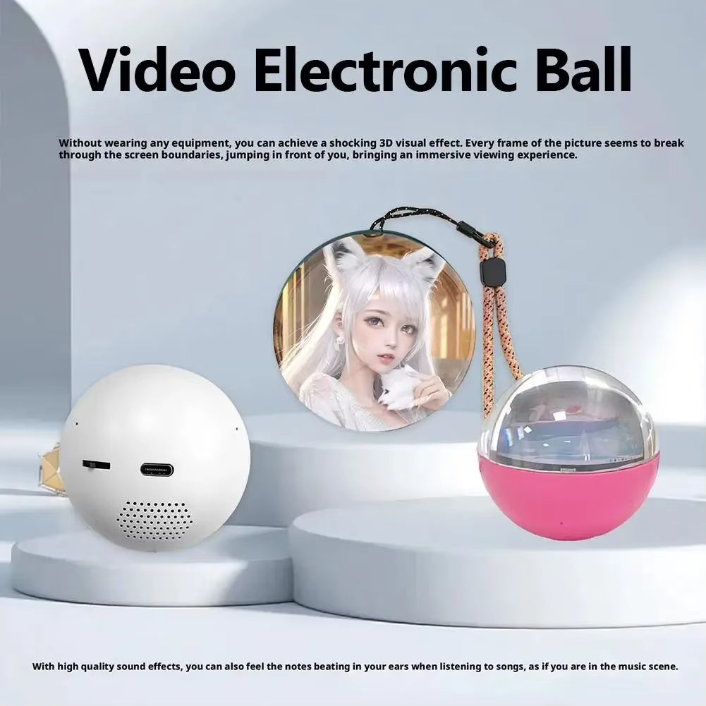 Magic Crystal Ball 3D Video Player