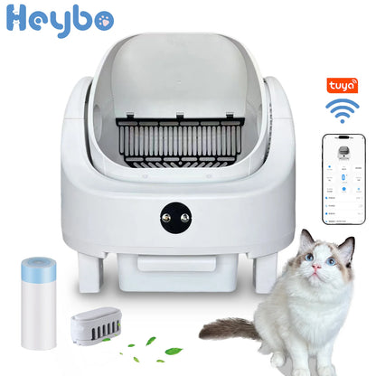 Smart Self-Cleaning Cat Litter Box